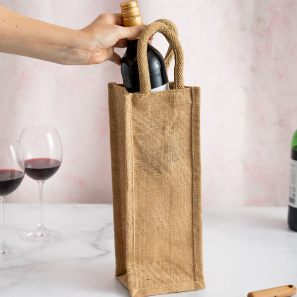 Brand Lab Jute Bottle Bag Thumbnail