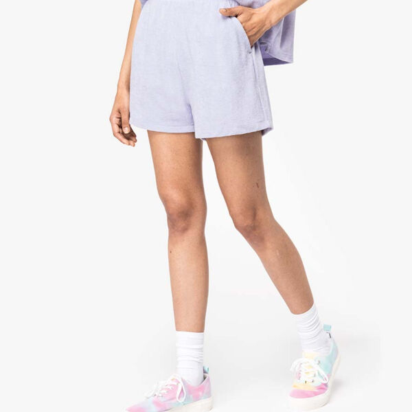 Native Spirit Ladies Terry Towel Shorts Thumbnail