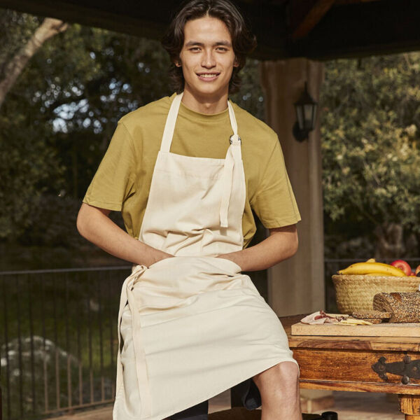 Fairtrade cotton adult craft apron Thumbnail
