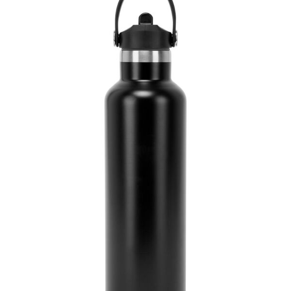 Tridri® vacuum sports water bottle with flip up straw Thumbnail