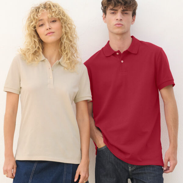 SOL'S Unisex Pacific Twin Piqué Polo Shirt Thumbnail