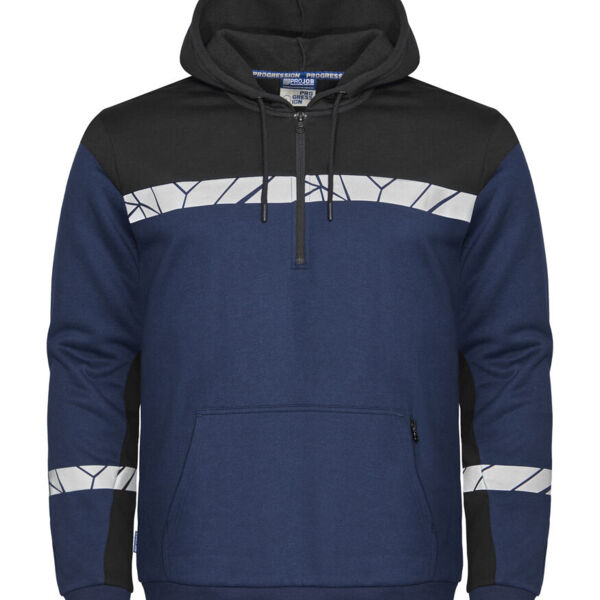 7104 HOODJACKET 1/2 ZIP7104 HOODJACKET 1/2 ZIP 9910-VIZ Thumbnail