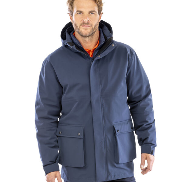 Result Recycled 3-in-1 Padded Ripstop Jacket Thumbnail