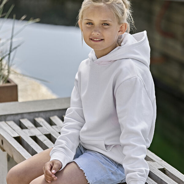 Tee Jays Kids Unlabeled Hooded Sweatshirt Thumbnail