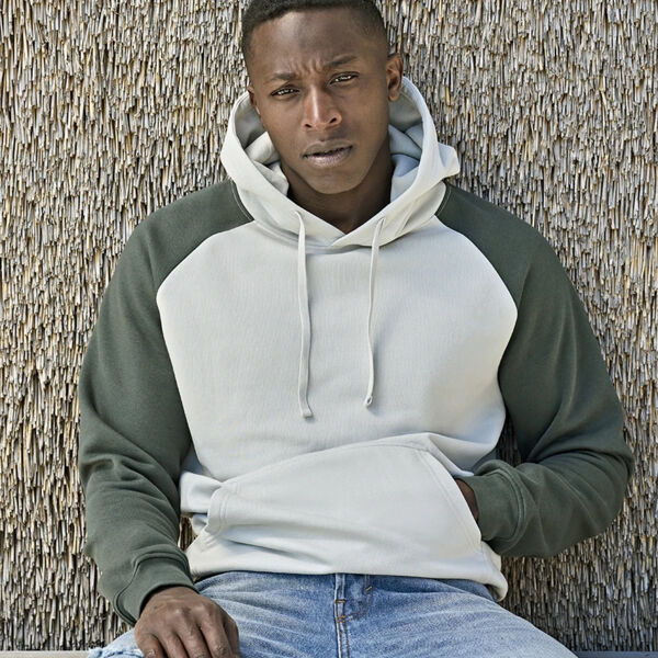 Tee Jays Unlabeled Two-Tone Hooded Sweatshirt Thumbnail