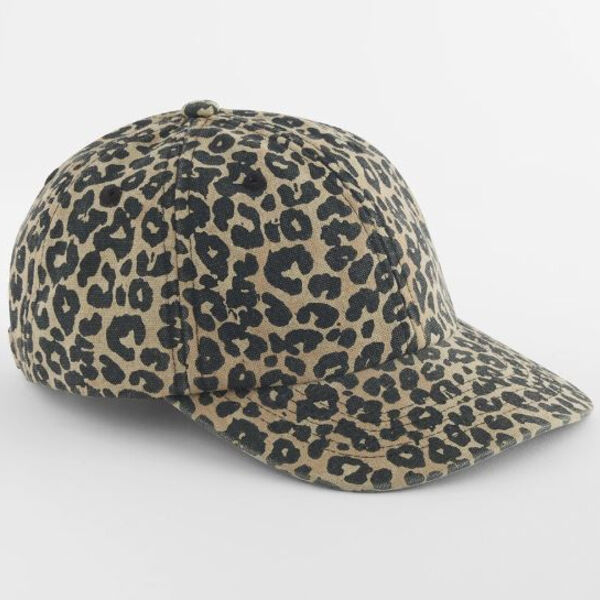 Beechfield Leopard Print 6 Panel Cap Thumbnail