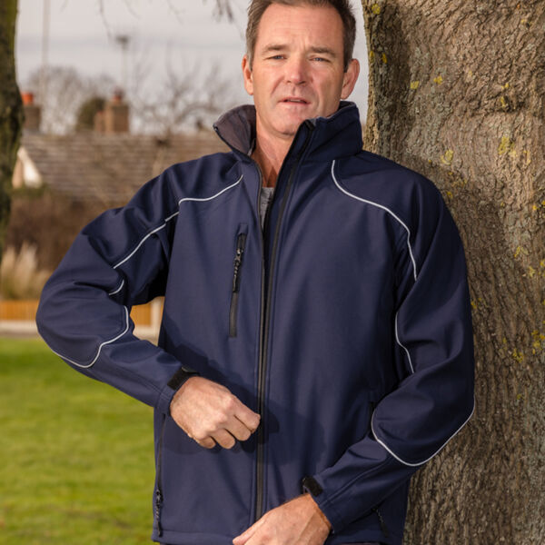 Result Work-Guard Hooded Soft Shell Jacket Thumbnail