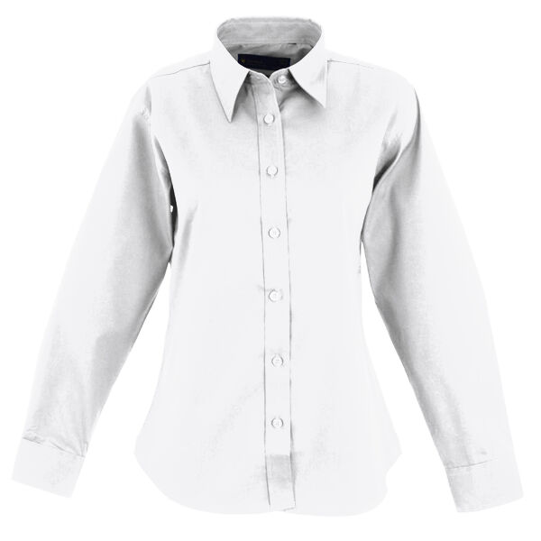 Ladies Pinpoint Oxford Full Sleeve Shirt Thumbnail