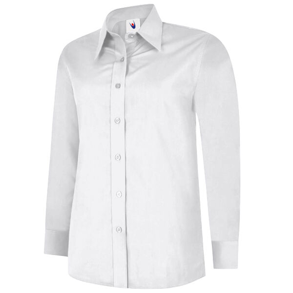 Ladies Poplin Full Sleeve Shirt Thumbnail