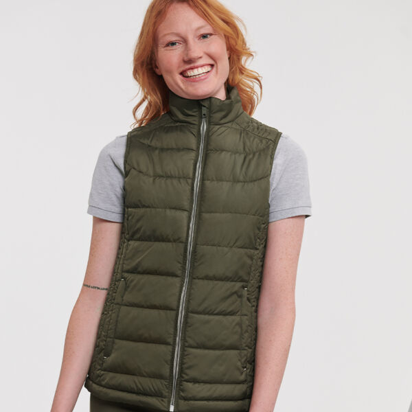 Russell Athletic Ladies Nano Padded Bodywarmer Thumbnail