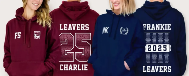 2025 School Leavers Hoodies 